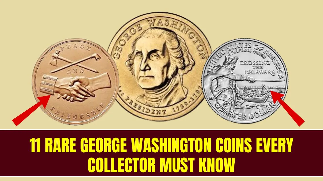 11 Rare George Washington Coins